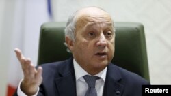 Laurent Fabius à Riyad, le 19 janvier 2016. (REUTERS/Faisal Al Nasser)