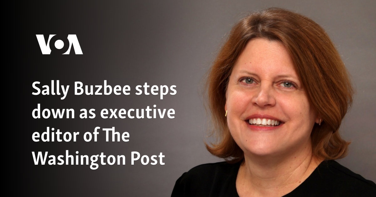 Sally Buzbee Steps Down As Executive Editor Of The Washington Post