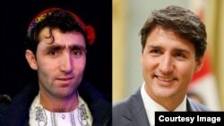 Abdul Salam Maftoon (kiri) dan PM Kanada Justin Trudeau (foto: dok).