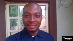 An image of Nigerian journalist Tordue Salem from his Twitter account.