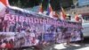Hundreds March To Protest Refugee Deal With Australia