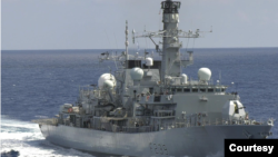 រូបឯកសារ៖ នាវា​ចំបាំង HMS Richmond របស់​​ចក្រភព​អង់គ្លេស។