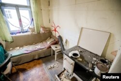 A damage home of Ankica Loncarevic is seen after a 5.2 magnitude earthquake in Petrinja, Croatia, December 28, 2020. REUTERS/Antonio Bronic