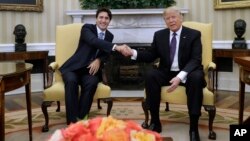 Se prevé que durante las reunión con el presidente Donald Trump y el primer ministro de Canadá se discuta sobre el tema del acuerdo comercial.