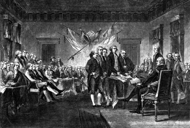 the Declaration of Independence