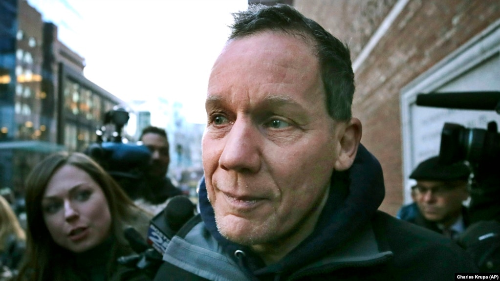 FILE - Harvard University professor Charles Lieber departs federal court, in Boston, Jan. 30, 2020, following his arrest. 