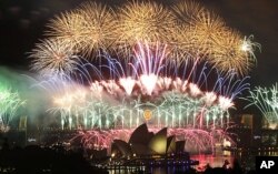 Le nouvel an à Sydney en Australie