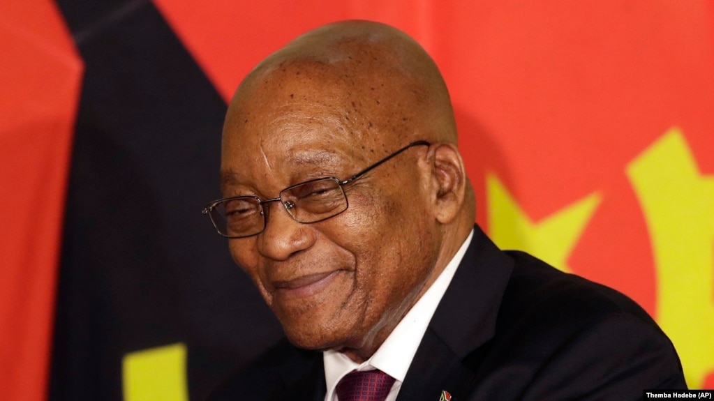 Le président sud-africain Jacob Zuma à Pretoria, 24 novembre 2017.
