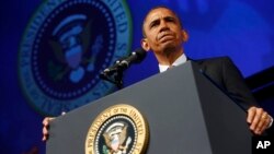 El presidente Obama se dirige a la Conferencia de Planned Parenthood en Washington.