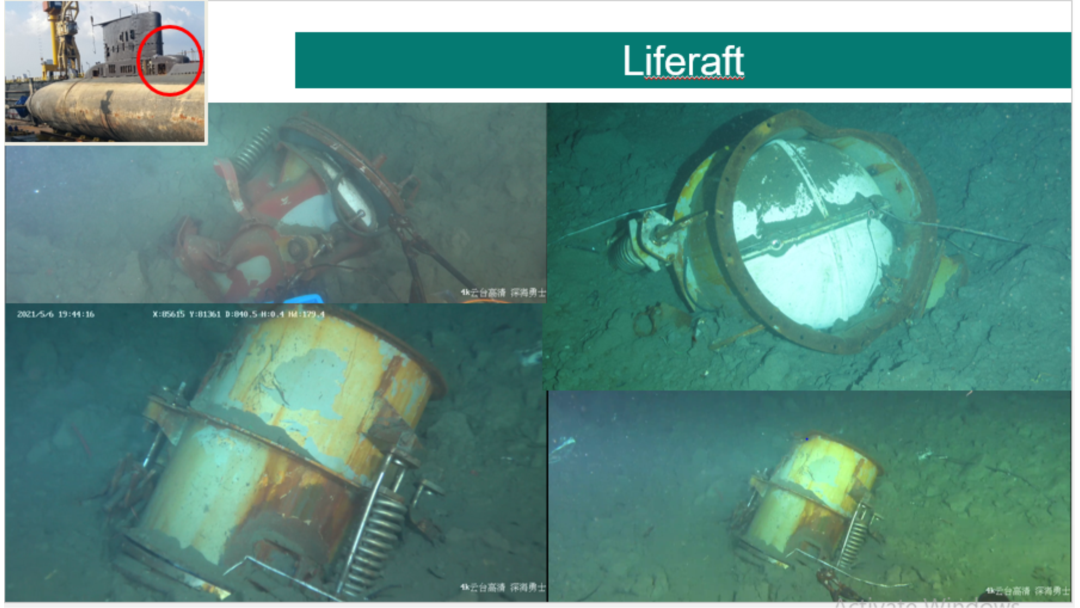 Liferaft. (Foto: TNI AL)