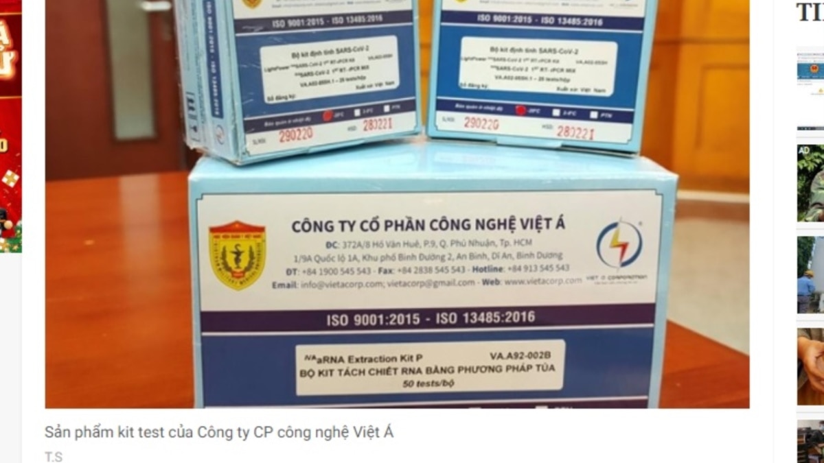 Bộ Y tế, Khoa học-Công nghệ dính líu đến đâu tới vụ bê bối test kit Việt Á?
– VOA