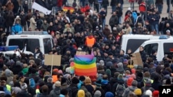 Pawai Anti Islam PEGIDA di Jerman (Foto: dok.)