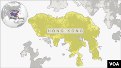 Map of Hong Kong