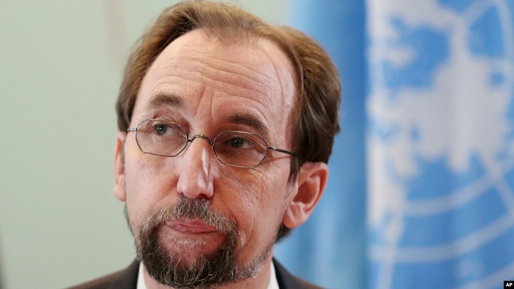 Zeid Ra'ad al-Hussein, alto comisionado de la ONU para DD.HH. pide investigar "atrocidades" en Venezuela.