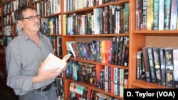Veteran South African used book seller Eric Nofal says new titles cost too much in the country. 