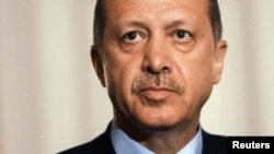 Turkish Prime Minister Recep Tayip Erdogan (Sept 2012 file photo)