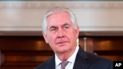 Secretario de Estado Rex Tillerson