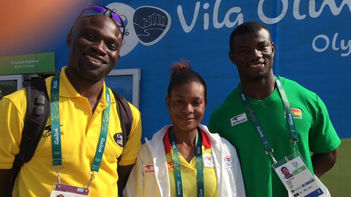 Ghanaians' Olympic Dreams Realized Through US Studies, Training