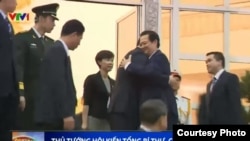 Thủ tướng Nguyễn Tấn Dũng hội kiến Chủ tịch TQ Tập Cận Bình hôm 5/11.