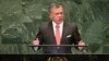 Jordan's King Abdullah Calls on UN to Keep Supporting Palestinians 
