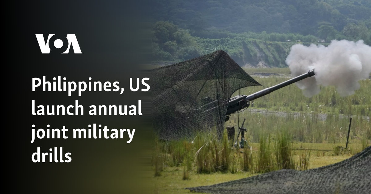 Philippines, US launch annual joint military drills