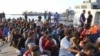 Près de 300 migrants secourus au large de la Libye