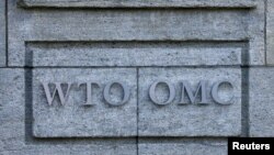 FIL E- The headquarters of the World Trade Organization (WTO) are pictured in Geneva, Switzerland, April 12, 2017.