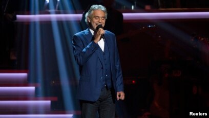 Andrea Bocelli: 'It's beautiful to sing for everybody