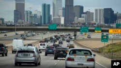 Traffic on Interstate 25 in Denver, Colorado, July 23, 2021. 