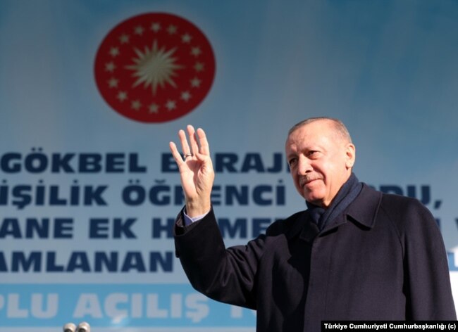 Presiden Turki Recep Tayyip Erdoğan. (Foto: Türkiye Cumhuriyeti Cumhurbaşkanlığı)