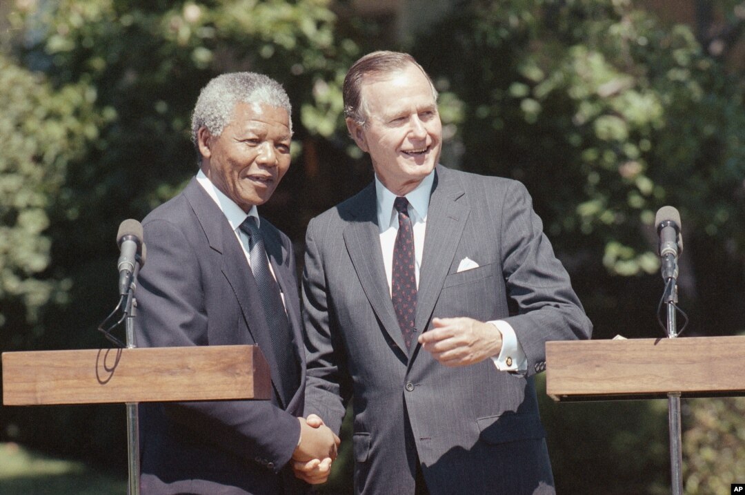 Former President George H.W. Bush In Intensive Care