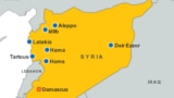 Bản đồ Syria có tỉnh Tartous, vốn là nơi sinh sống của nhiều thành viên giáo phái Alawite của ông Assad.