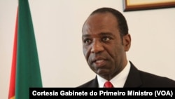 Carlos Agostinho do Rosário falou a jornalistas em Maputo
