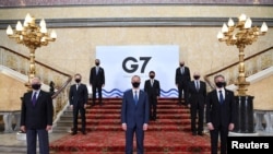 G7 foreign ministers convene in London for the first face-to-face meeting in two years