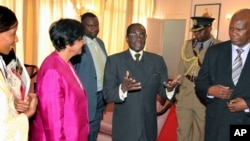 United Nations High Commissioner for Human Rights Navi Pillay visiting Zimbabwe