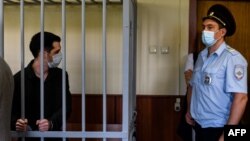 ARHIVA - Bivši američki marinac Trevor Rid u sudnici u Rusiji (Foto: Dimitar DILKOFF / AFP)
