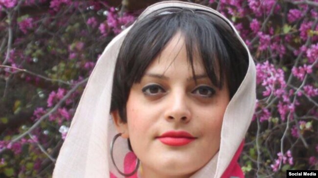 Undated photo of Yekta Fahandezh-Saadi, a Shiraz-based Iranian Baha'i who, according to her sister, learned in December 2018 that she faces an 11-year prison term for alleged security offenses.