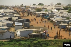 A view of the U.N. protection of civilians (POC) site in Juba, South Sudan, Dec. 5, 2016. (J. Craig/VOA)