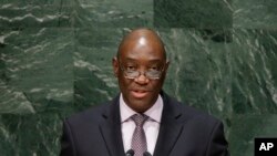 Oldemiro Baloi, ministro dos Negócios Estrangeiros e Cooperação de Moçambique