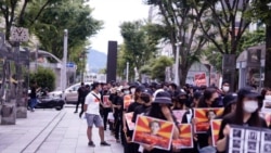 တောင်ကိုရီးယားနဲ့ ဂျပန်ရောက် မြန်မာတွေ စစ်ကောင်စီကို ကန့်ကွက်ဆန္ဒပြ