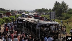 Deadly Bus Crash in India 