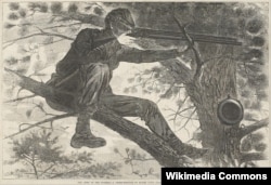 ‘경계중인 포토맥 군 저격수(The Army of the Potomac - A Sharp-Shooter on Picket Duty)’