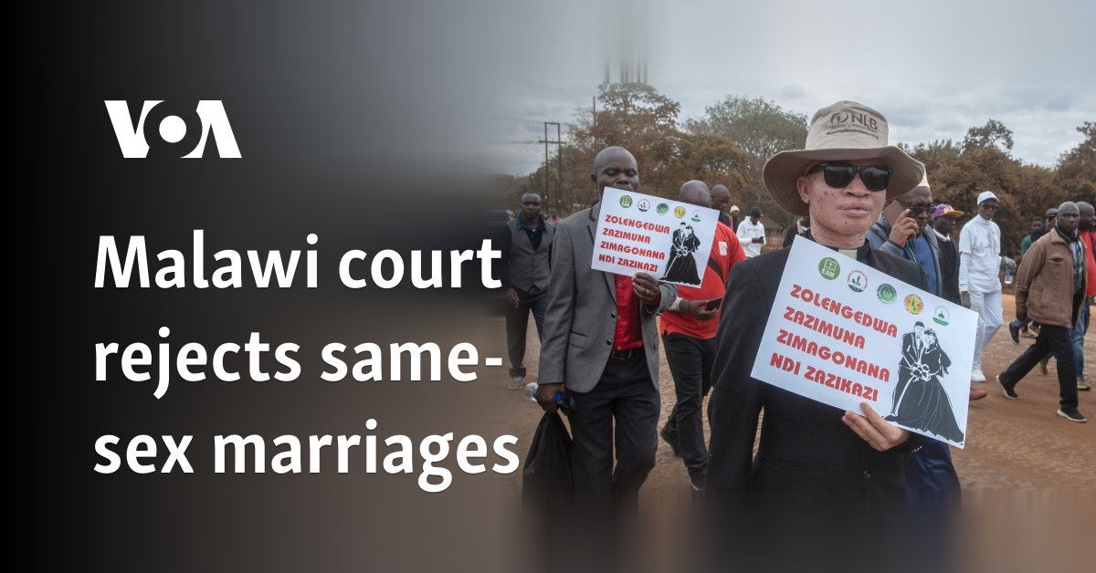 Malawi court rejects same-sex marriage