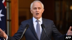 သြစတြေးလျဝန်ကြီးချုပ် Malcolm Turnbull