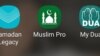 Beberapa apps muslim yang digemari di AS. (Foto: screengrab)