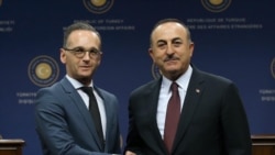 Almanya Dışişleri Bakanı Heiko Maas ve Türk Dışişleri Bakanı Mevlüt Çavuşoğlu