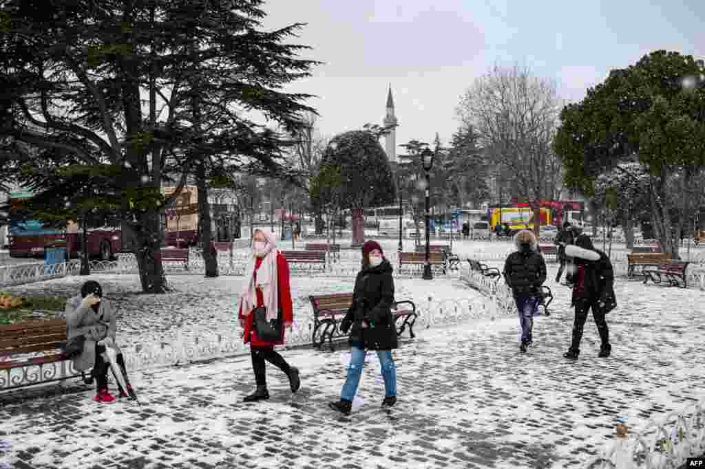 محکمہ موسمیات کے مطابق استنبول میں آئندہ 14 روز کے دوران موسم سرد رہنے کا امکان ہے۔&nbsp;