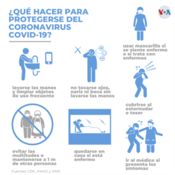 La VOA le explica: medidas para prevenir el contagio con el coronavirus.