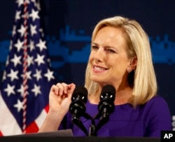 Secretaria de Seguridad del Territorio Nacional, Kirstjen Nielsen.