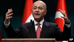 Presiden Irak Barham Salih 